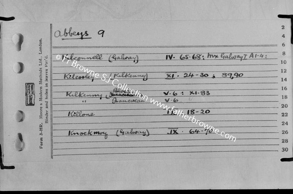 FR BROWNES INDEX